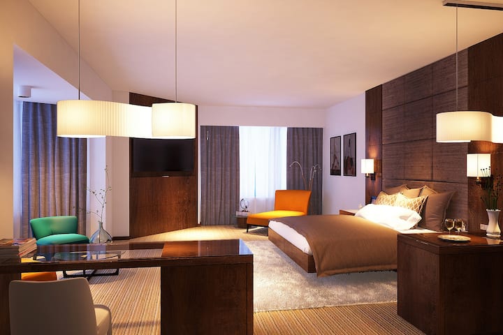 Guest room at the Wyndham Legend Halong Hotel in Halong, Other than US/Canada